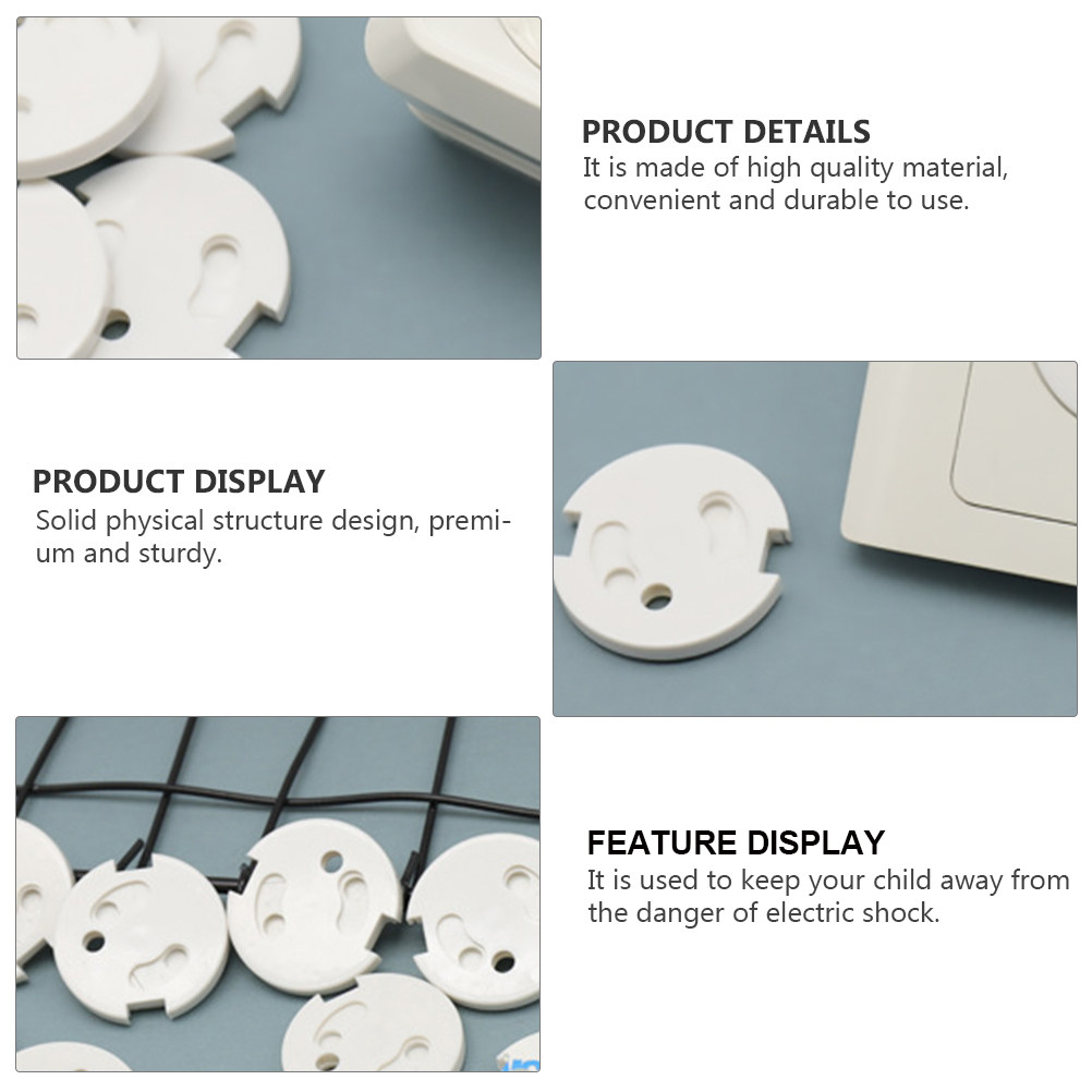Outlet Cover Childproof - 10Pcs French Standard Socket Covers Childproof
