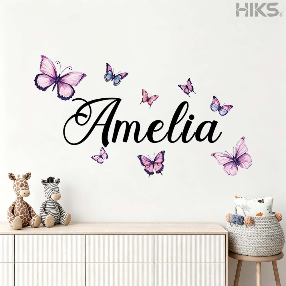 1PC Purple Butterfly Themed Cu - Baby Nursery Themes ulasan dan harga