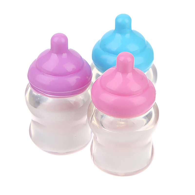 3PCS Dollhouse Baby Bottle Acc - Baby Nursery Dolls ulasan dan harga
