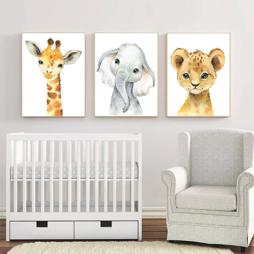 Safari Nursery Decor Set of 3  - Baby Nursery Sets ulasan dan harga