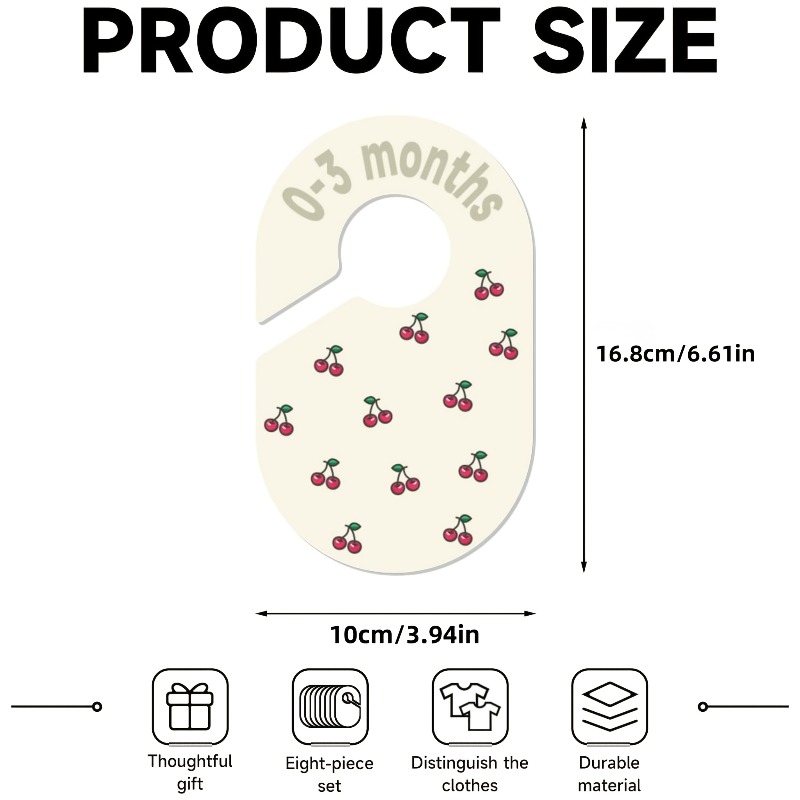 8pcs Baby Closet Dividers Nurs - Baby Nursery Closet ulasan dan harga