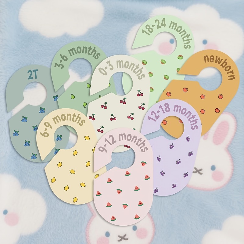 8pcs Baby Closet Dividers Nurs - Baby Nursery Closet ulasan dan harga