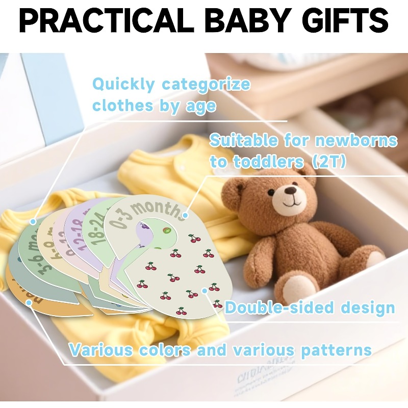 8pcs Baby Closet Dividers Nurs - Baby Nursery Closet ulasan dan harga