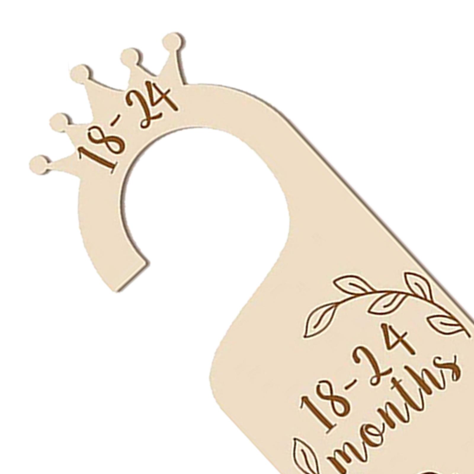 4x 7Pcs Baby Closet Dividers w - Baby Nursery Closet ulasan dan harga