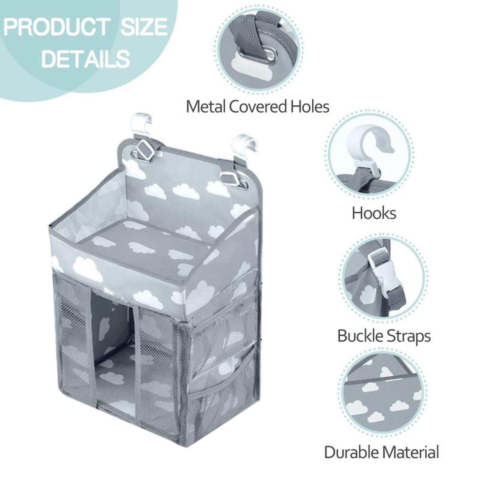 Crib Diaper Organizer Waterpro - Baby Nursery Organizer ulasan dan harga
