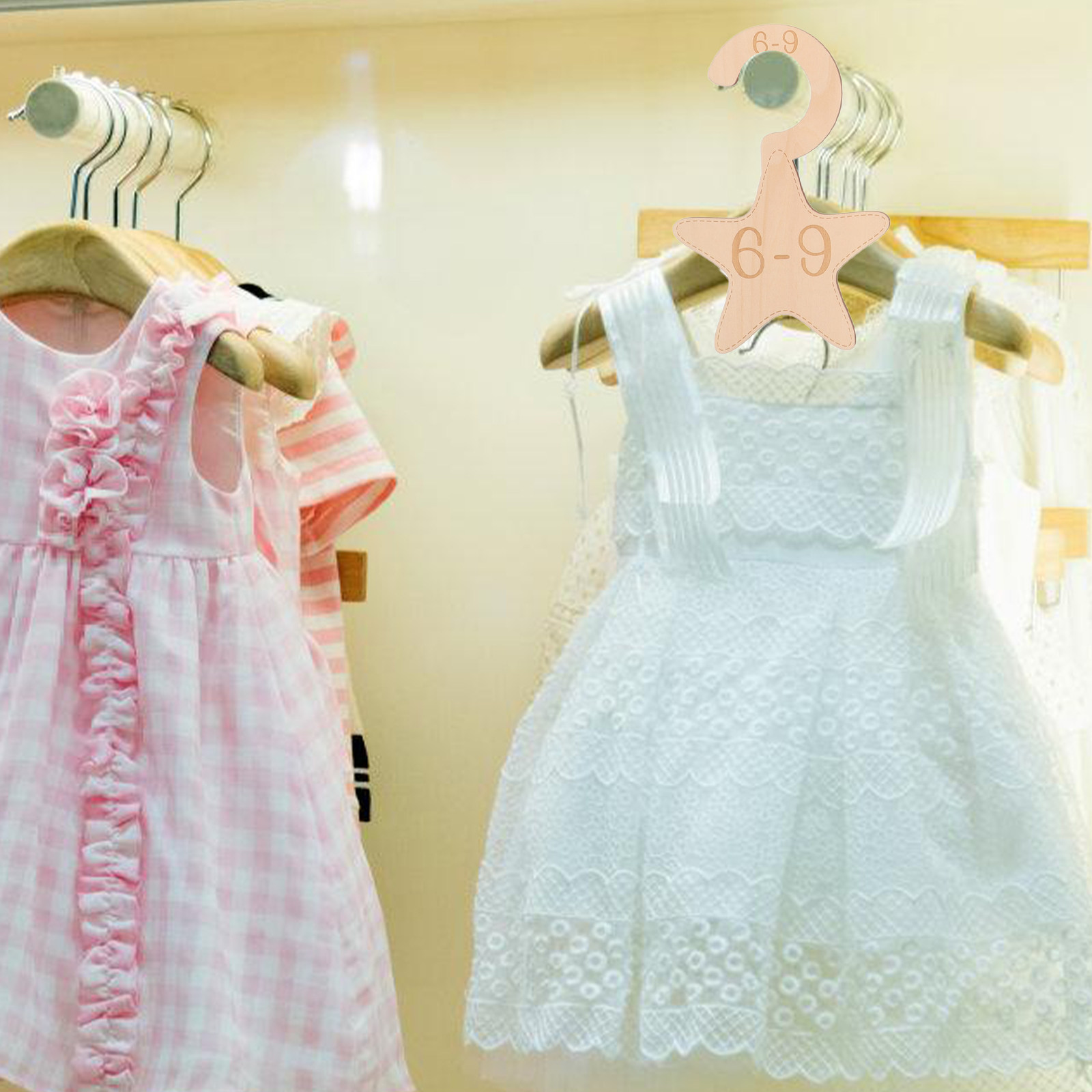 7Pcs Baby Clothes Closet Divid - Baby Nursery Closet ulasan dan harga