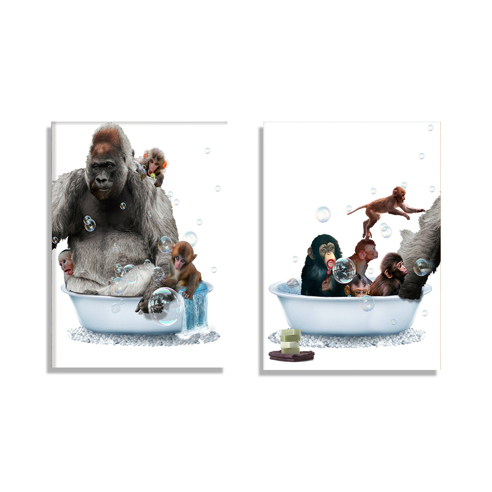 Gorilla Nursery Tub Print, Bab - Baby Zoo Nursery ulasan dan harga