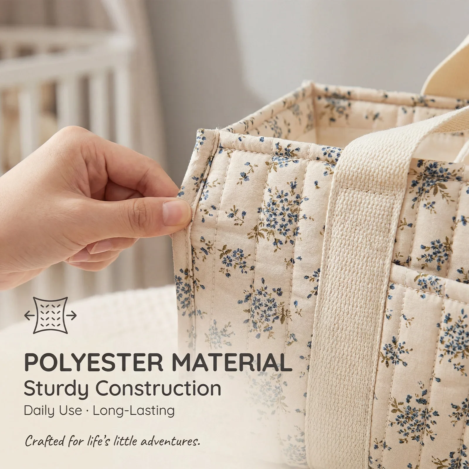 Foldable Diaper Caddy Organize - Baby Nursery Organizer ulasan dan harga