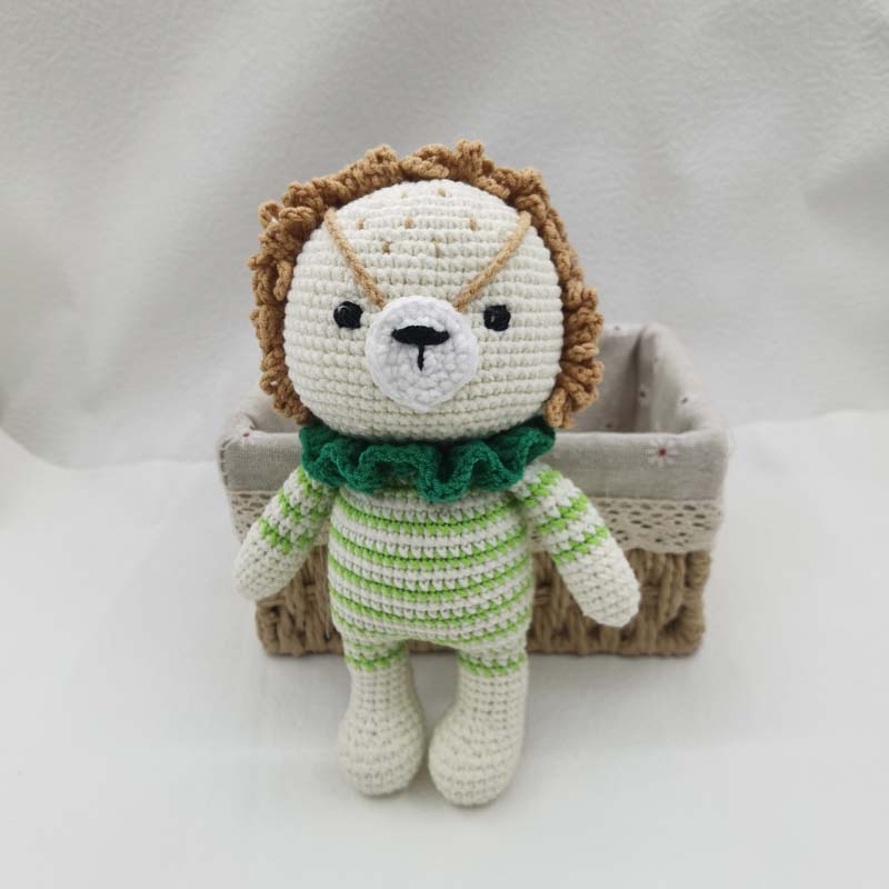 Baby Crochet Stuffed Lion Koal - Baby Nursery Dolls ulasan dan harga