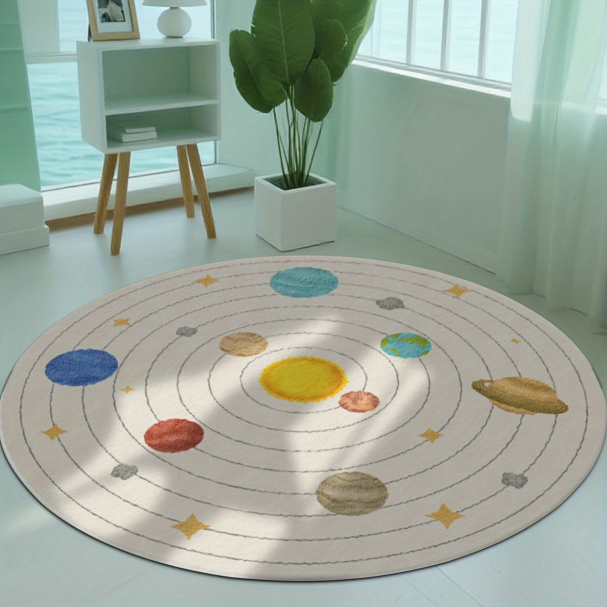 Cute Round Solar System Planet - Baby Nursery Themes ulasan dan harga