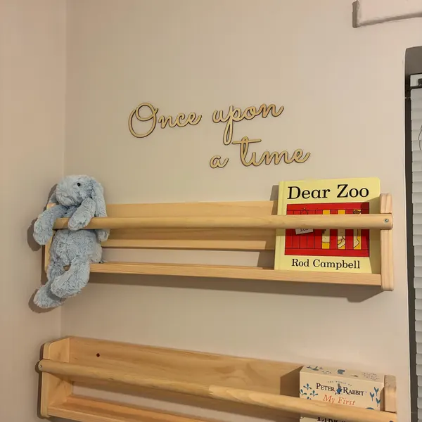 Once Upon A Time Wall Sign. Wo - Baby Nursery Sign ulasan dan harga