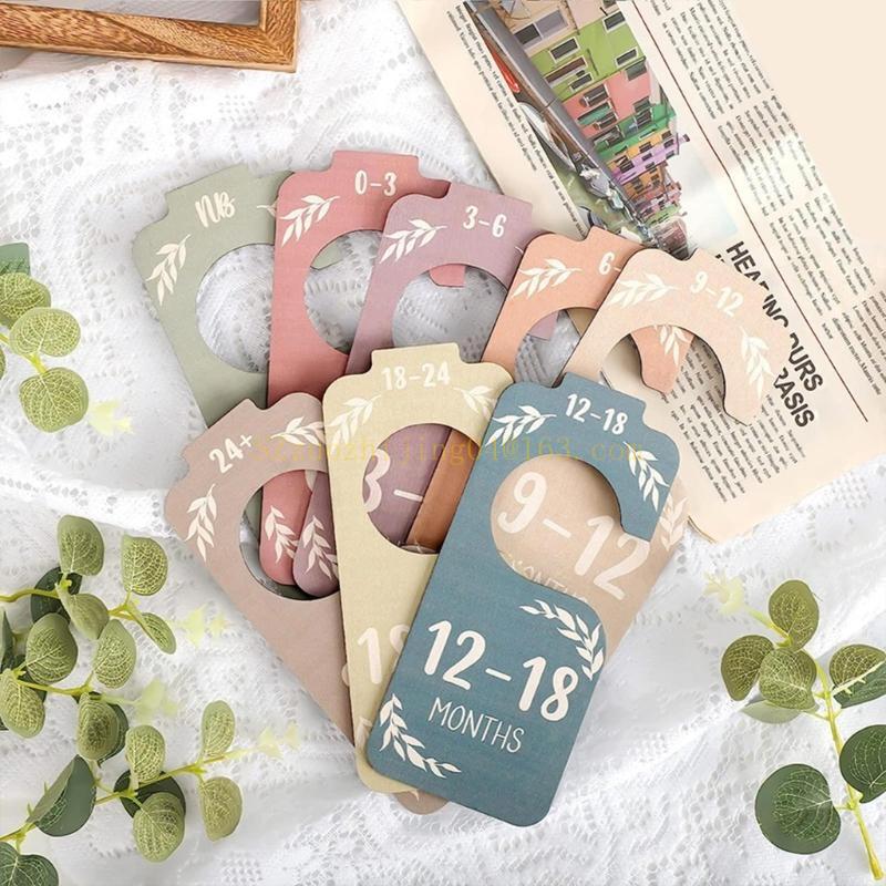 Set of 8 Baby Closet Wooden Di - Baby Nursery Closet ulasan dan harga