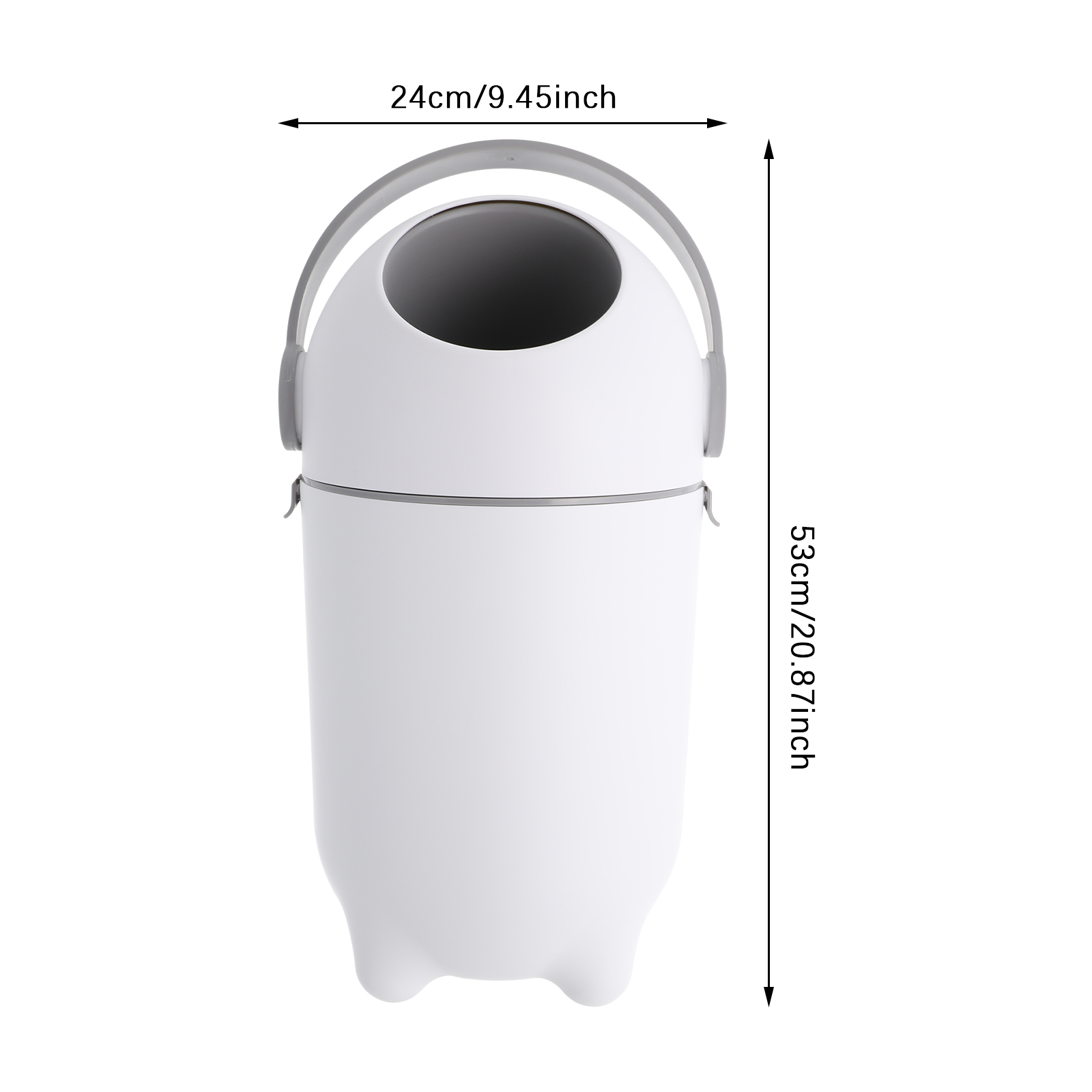 Odorless Diaper Pail, Airtight - Baby Nursery Bags ulasan dan harga