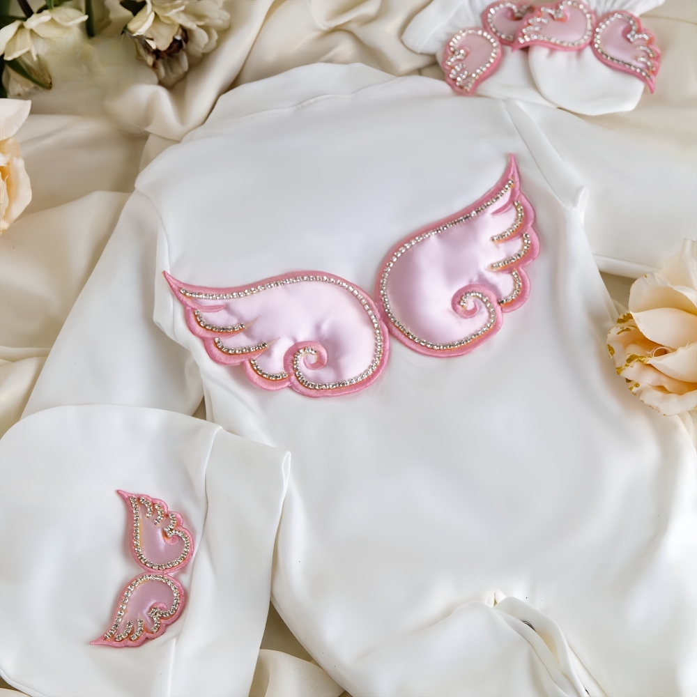 Dollbling 3pcs Embroidery Name - Baby Nursery Outfits ulasan dan harga