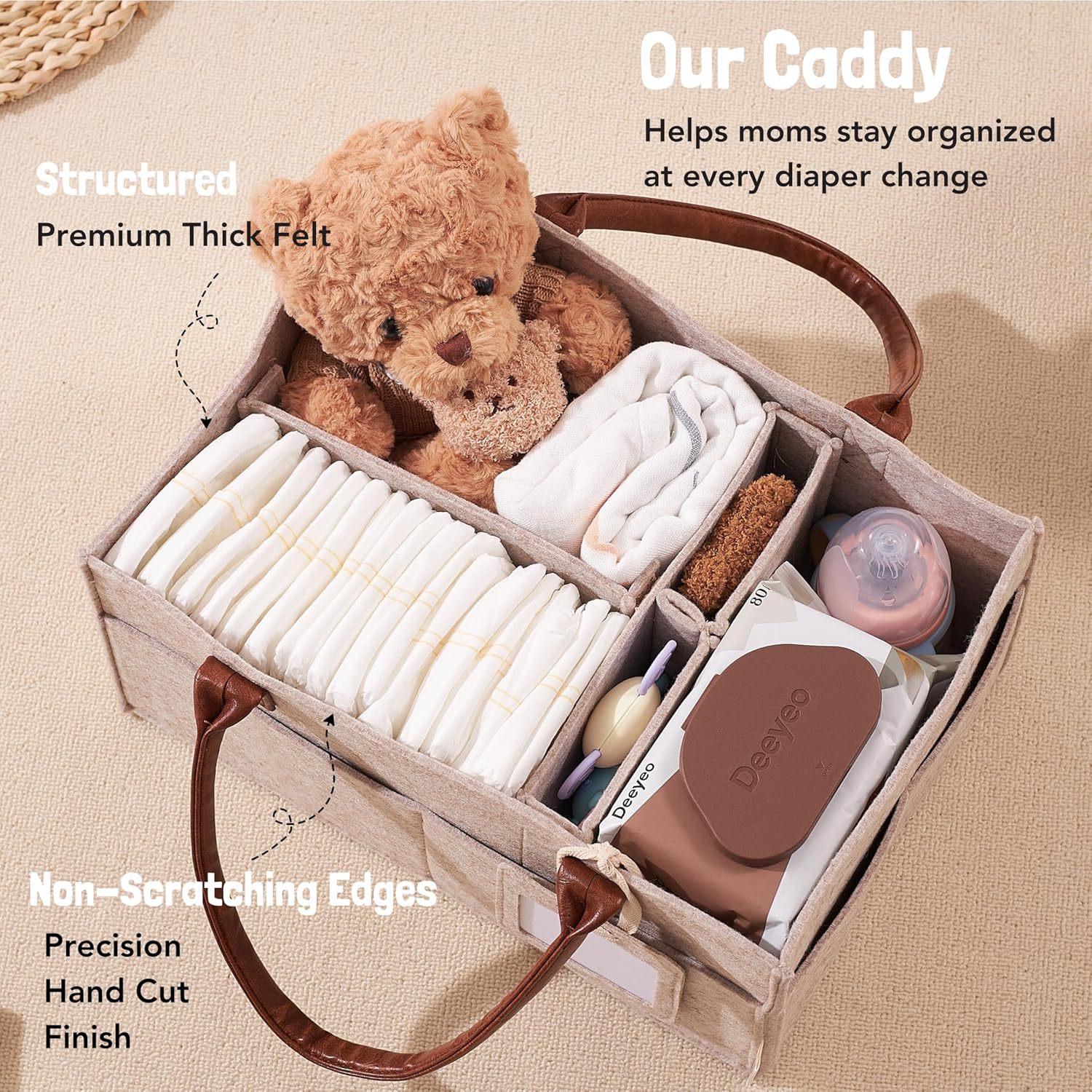 Baby Felt Storage Nursery Orga - Baby Nursery Organiser ulasan dan harga