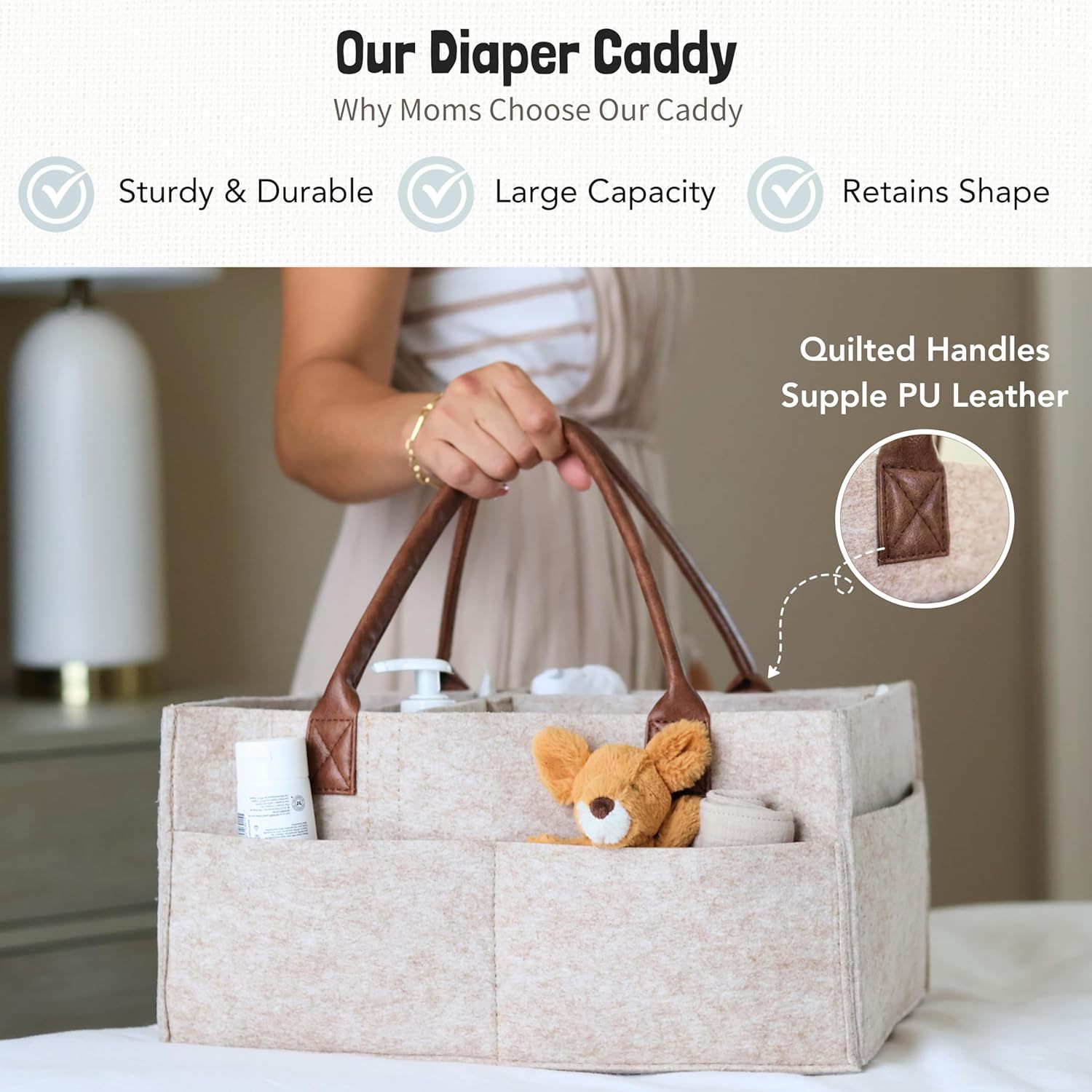 Baby Felt Storage Nursery Orga - Baby Nursery Organizer ulasan dan harga