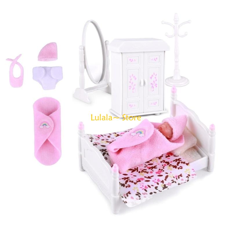 Y4QA 3inch Silicone Reborns Ba - Baby Nursery Dolls ulasan dan harga