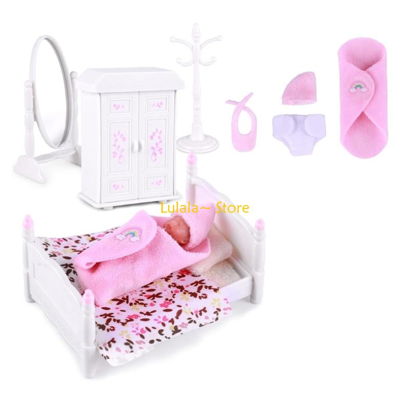 Y4QA 3inch Silicone Reborns Ba - Baby Nursery Dolls ulasan dan harga
