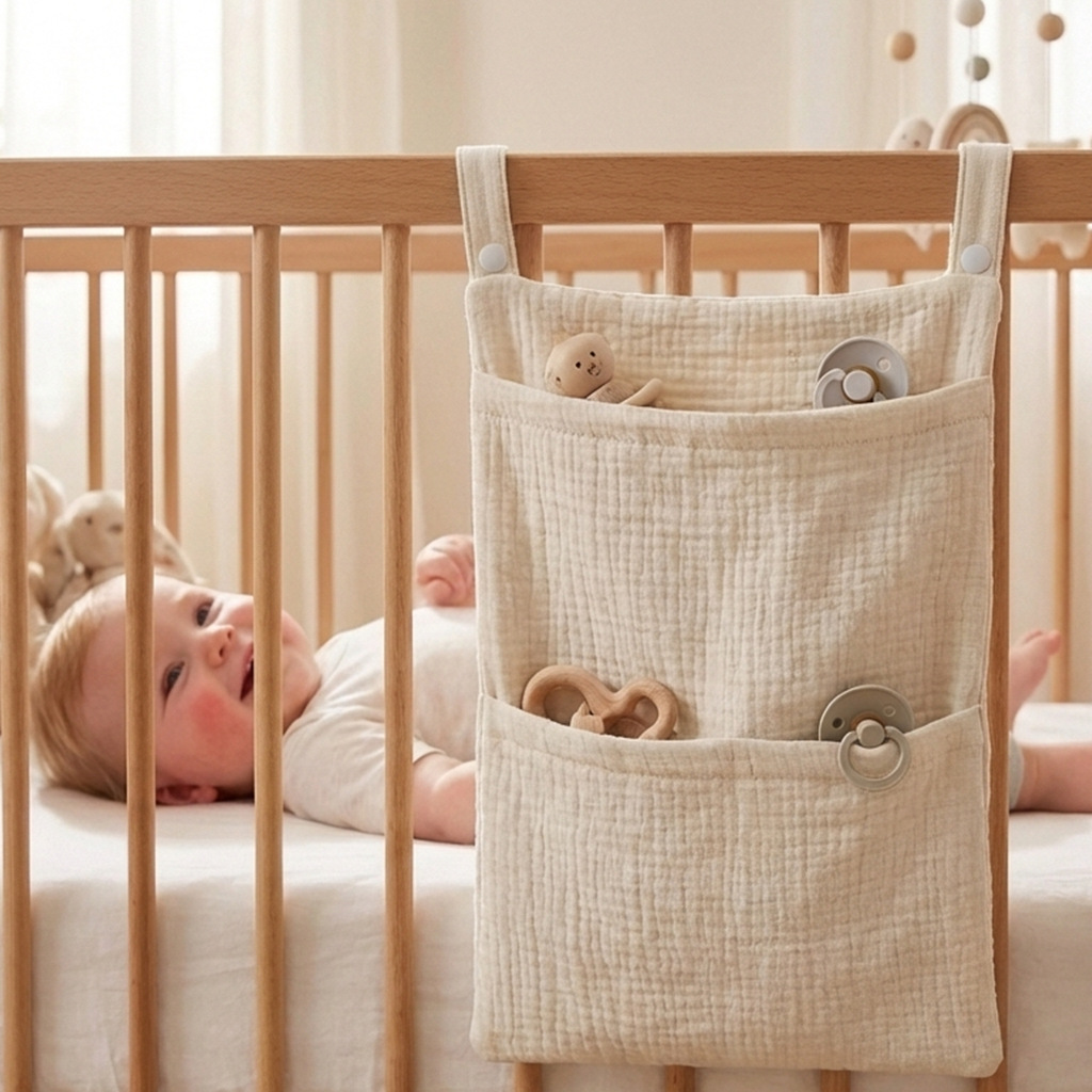 Baby Crib Organizer Hanging St - Baby Nursery Organiser ulasan dan harga
