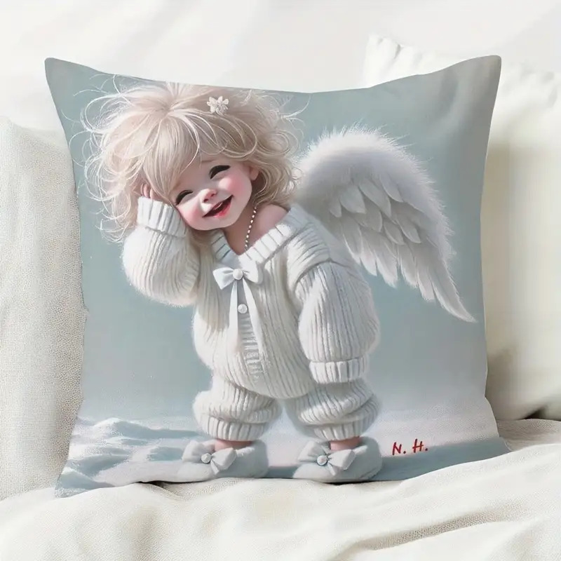 Cute Angel Baby Pillow Case, W - Baby Nursery Outfits ulasan dan harga
