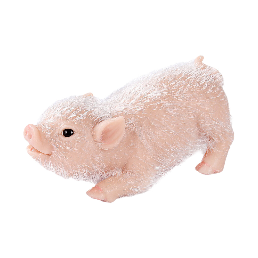 Mini Silicone Animal Piggy Bab - Baby Nursery Dolls ulasan dan harga
