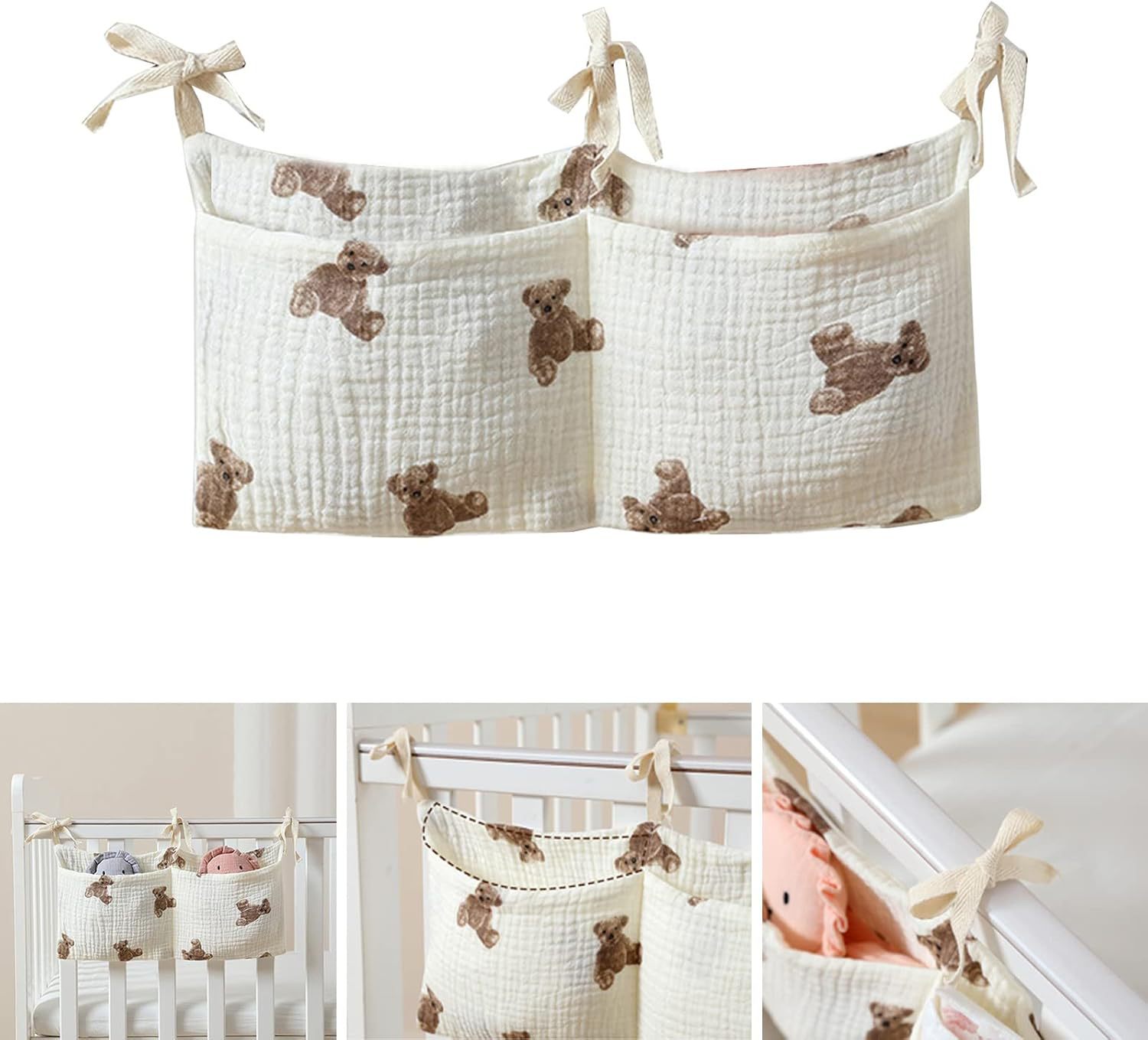 Baby Crib Organizer Cot Caddy  - Baby Nursery Organizer ulasan dan harga