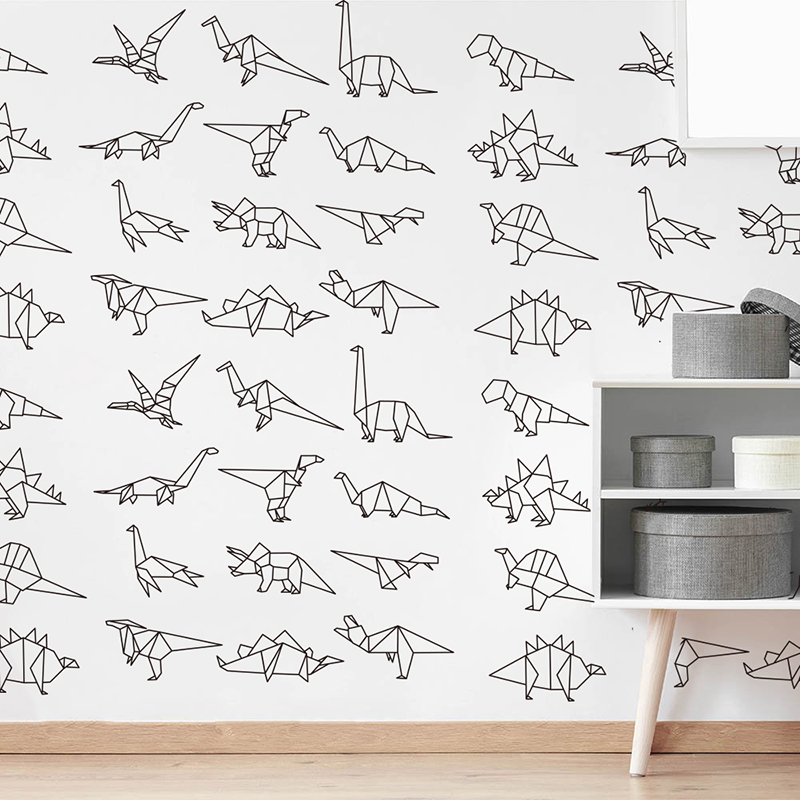Cute Origami Dinosaurs Animal  - Baby Zoo Nursery ulasan dan harga