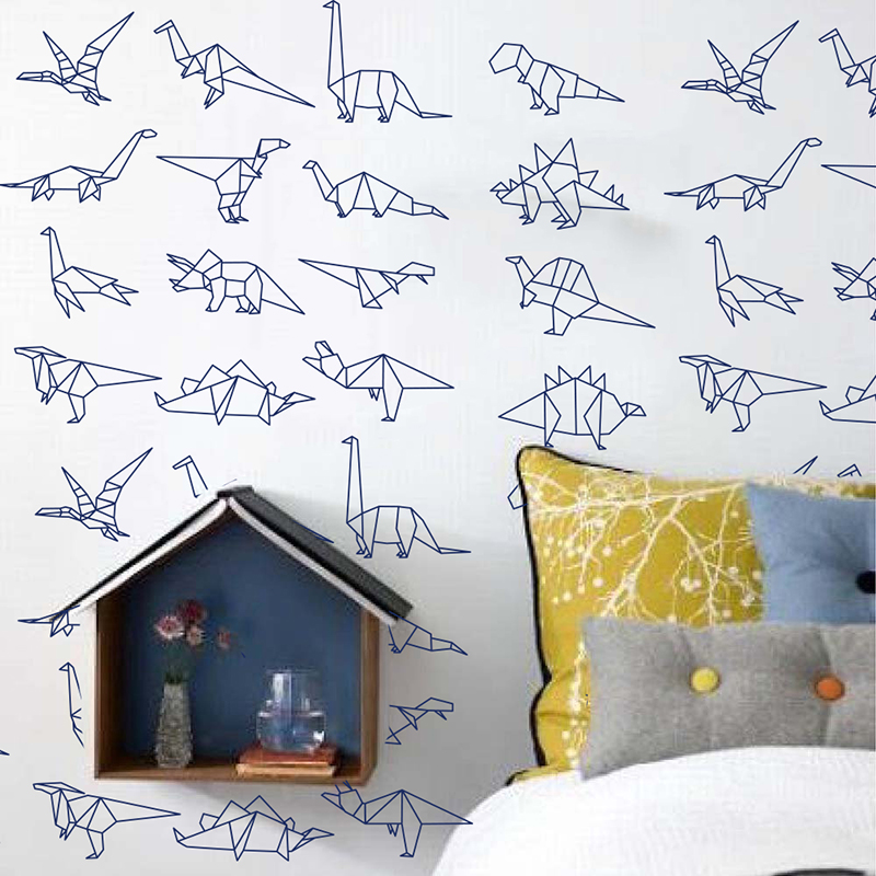 Cute Origami Dinosaurs Animal  - Baby Zoo Nursery ulasan dan harga