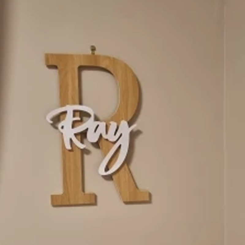 Custom Wooden Name Sign  Baby  - Baby Nursery Name ulasan dan harga