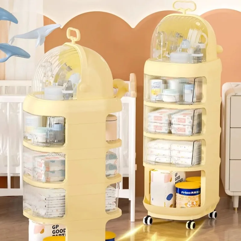 3-Tier Baby Organizer Cart wit - Baby Nursery Organizer ulasan dan harga