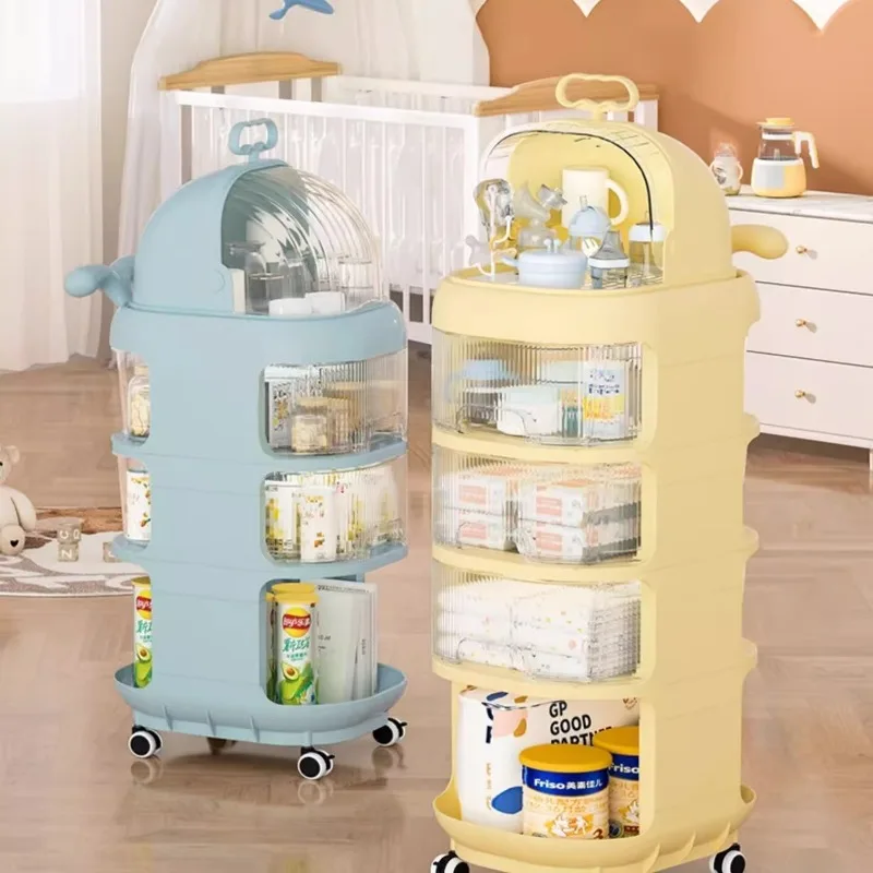 3-Tier Baby Organizer Cart wit - Baby Nursery Organizer ulasan dan harga