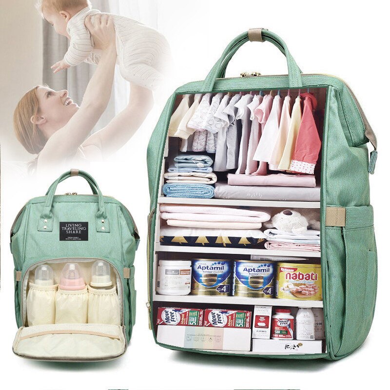Diaper Bag Mummy Backpack Larg - Baby Nursery Bags ulasan dan harga