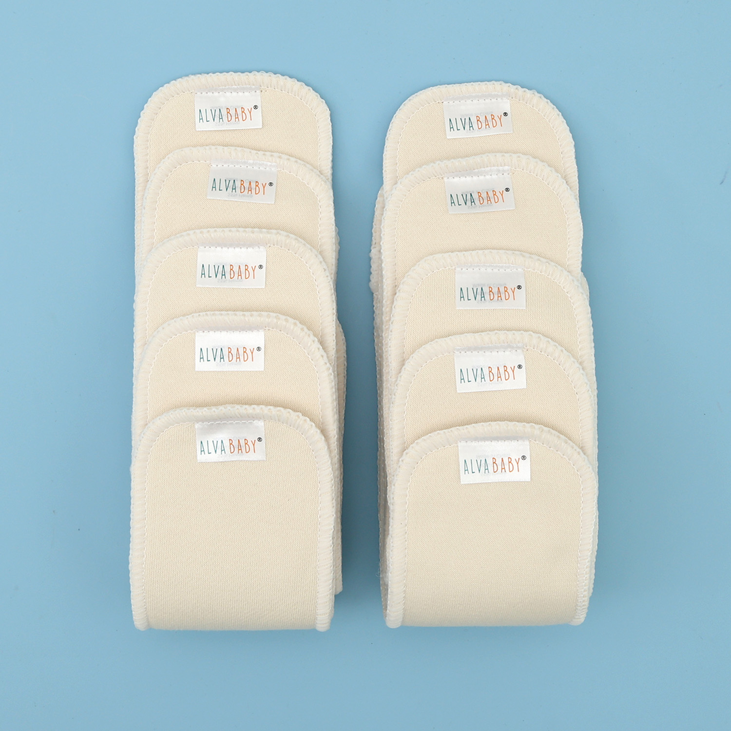 10pcs ALVABABY Newborn Hemp In - Pampers Diaper Premium Care ulasan dan harga