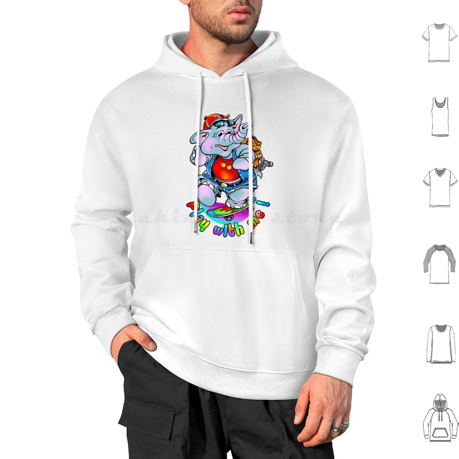 Play With Me ! Hoodies Long Sl - Baby Zoo Nursery ulasan dan harga