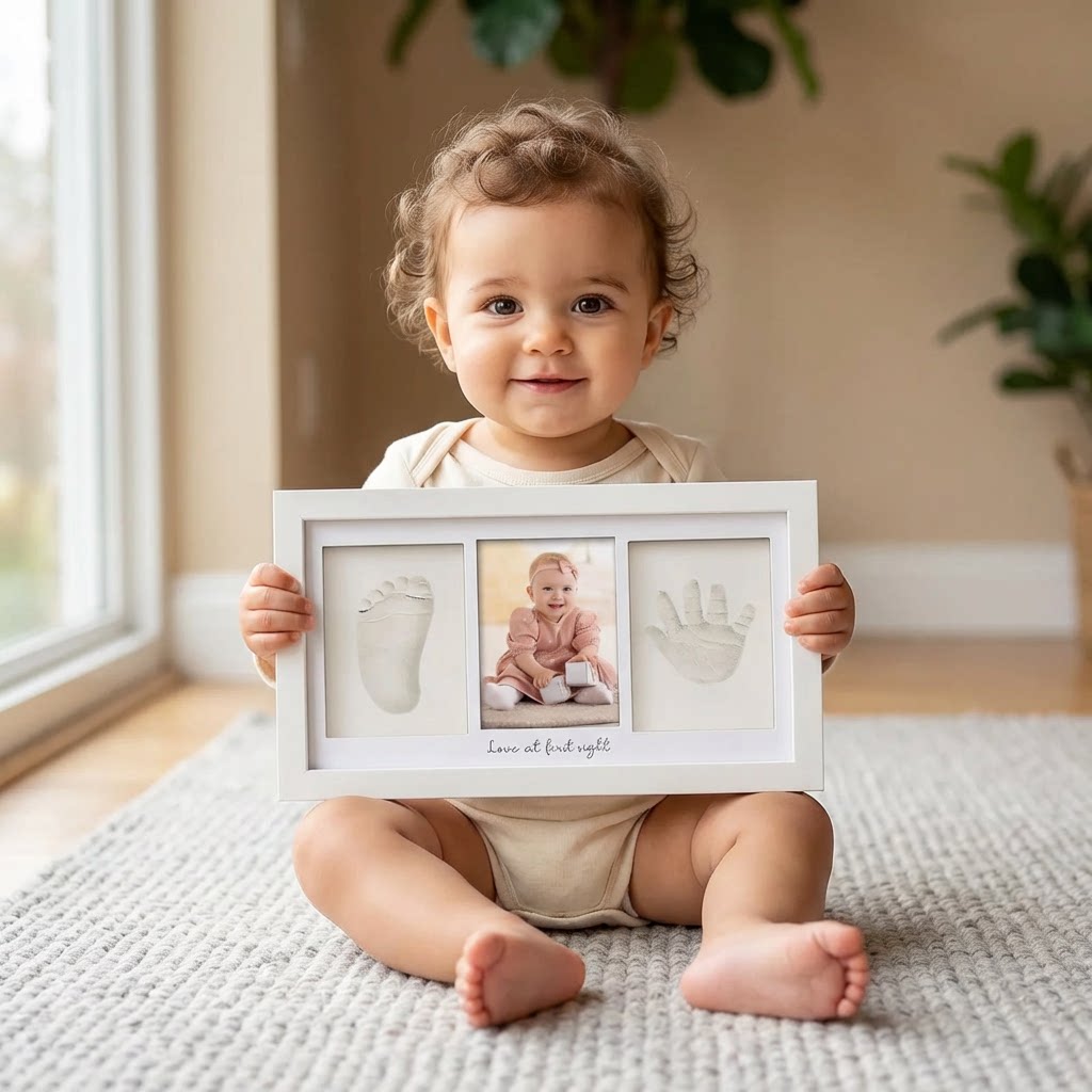 Baby Handprint Footprint Clay  - Baby Nursery Sets ulasan dan harga