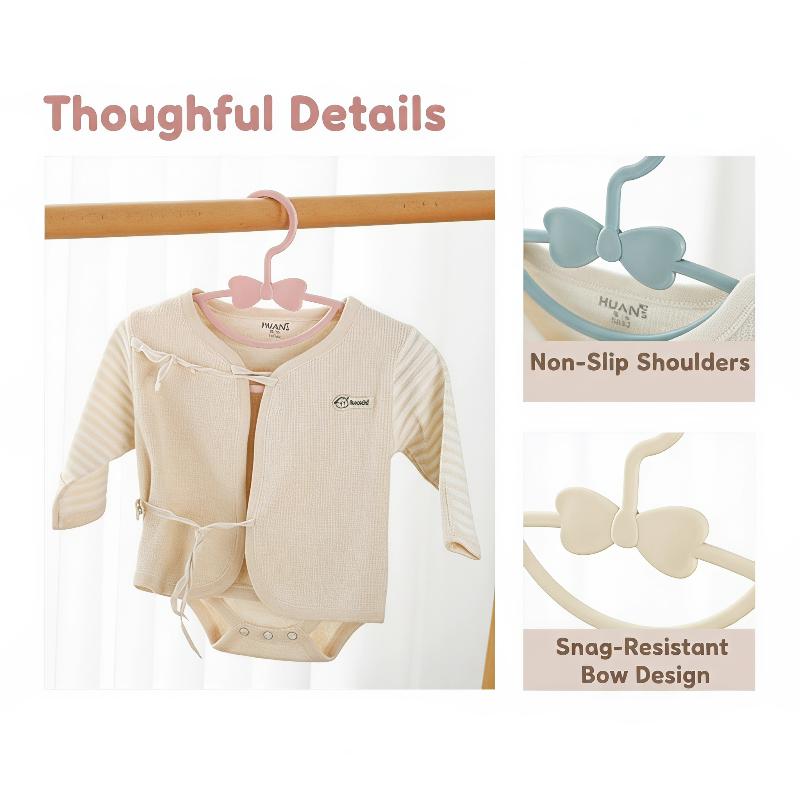 12PCS Baby Kids Clothes Hanger - Baby Nursery Closet ulasan dan harga