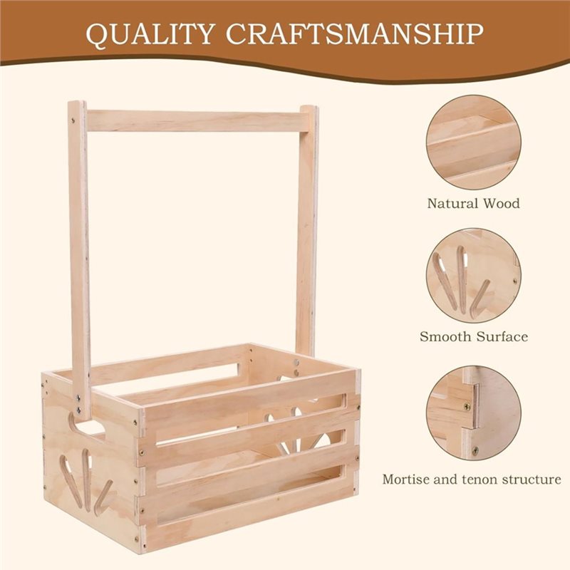 Wooden Baby Shower Gift Basket - Baby Nursery Closet ulasan dan harga