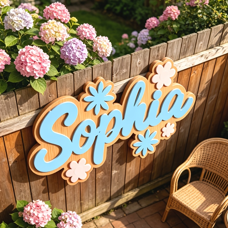 Personalized Floral Themed Nam - Baby Nursery Sign ulasan dan harga