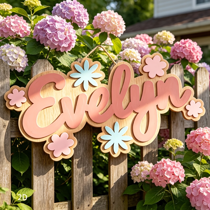 Personalized Floral Themed Nam - Baby Nursery Sign ulasan dan harga