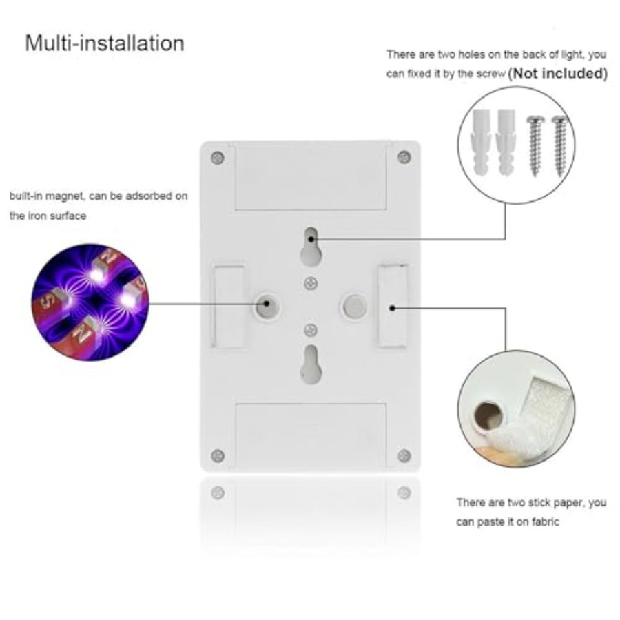 COB LED Night Lights, Battery  - Baby Nursery Closet ulasan dan harga
