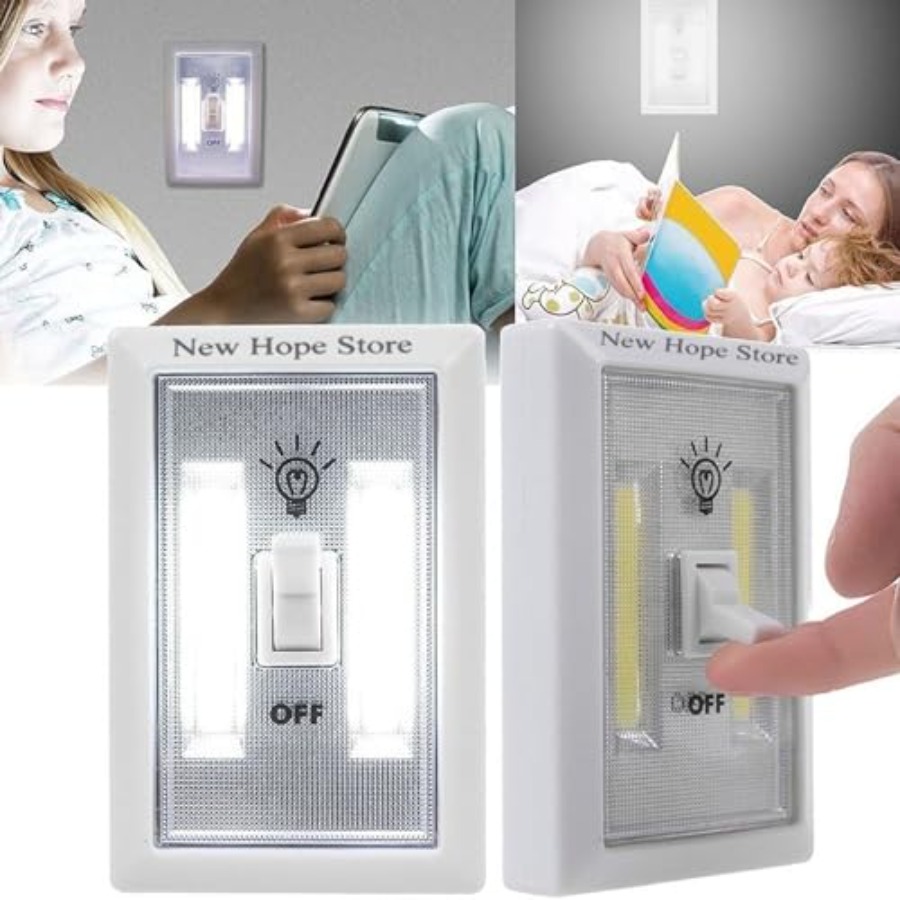 COB LED Night Lights, Battery  - Baby Nursery Closet ulasan dan harga
