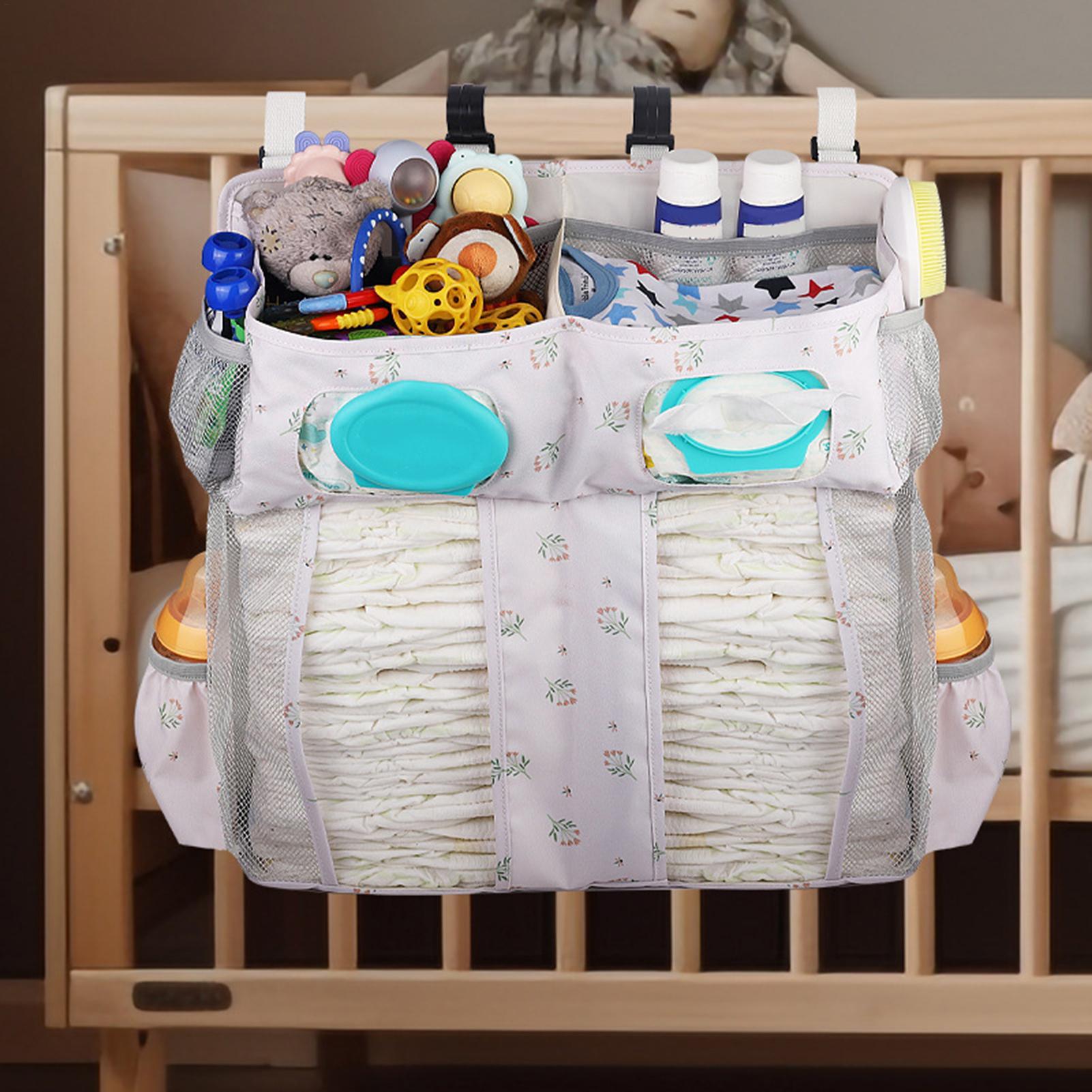 Hanging Baby Crib Storage Bag  - Baby Nursery Organizer ulasan dan harga