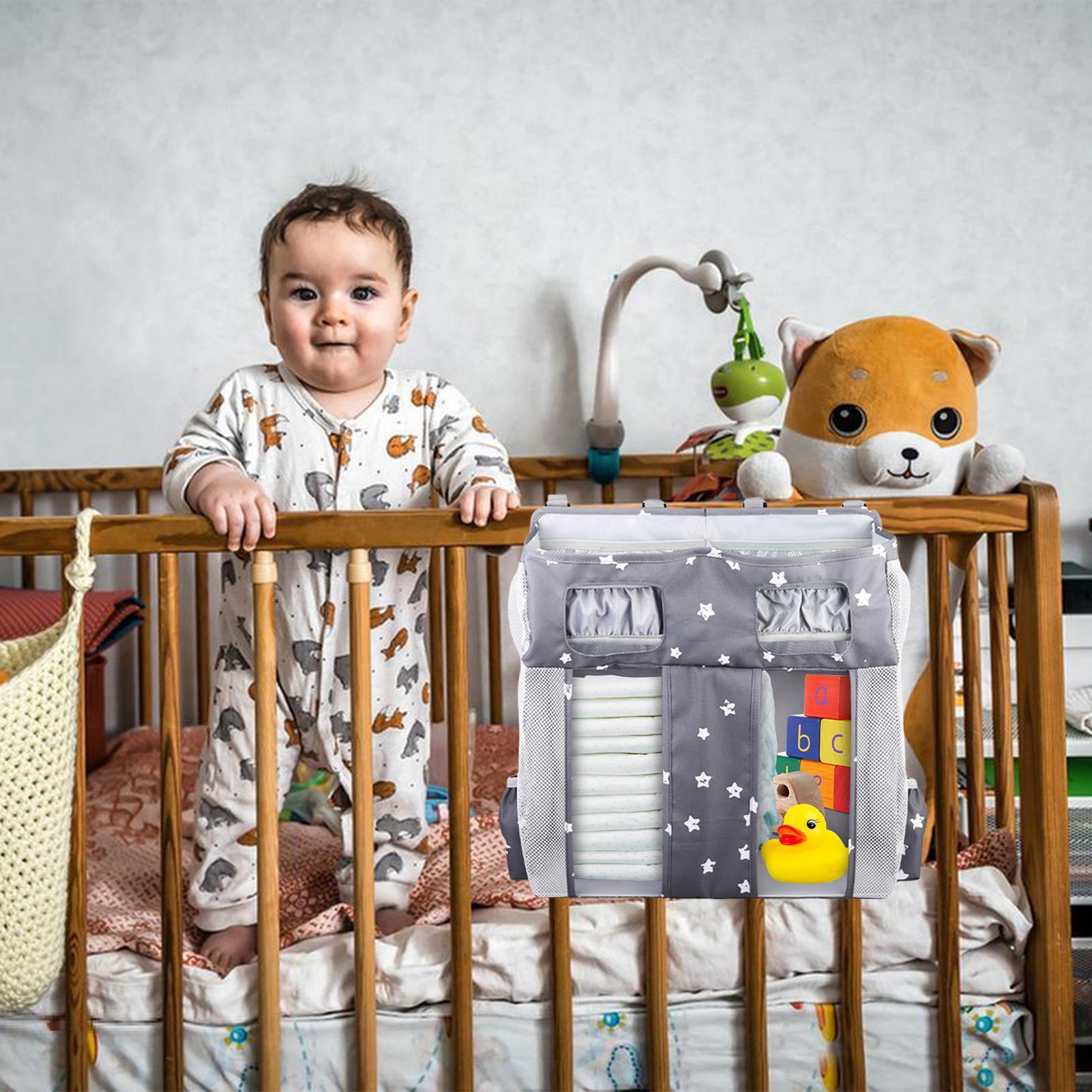 Hanging Baby Crib Storage Bag  - Baby Nursery Organizer ulasan dan harga