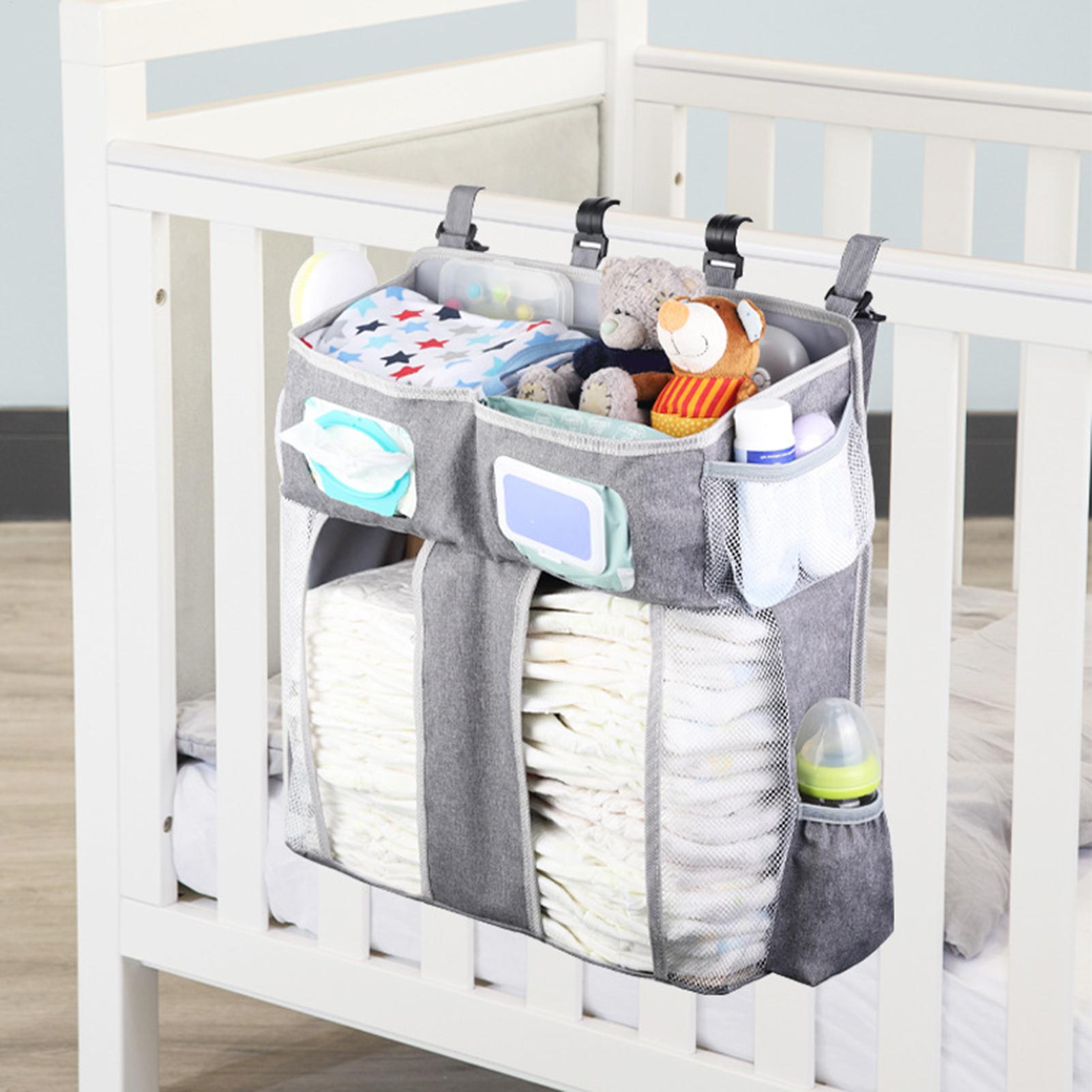 Hanging Baby Crib Storage Bag  - Baby Nursery Organizer ulasan dan harga