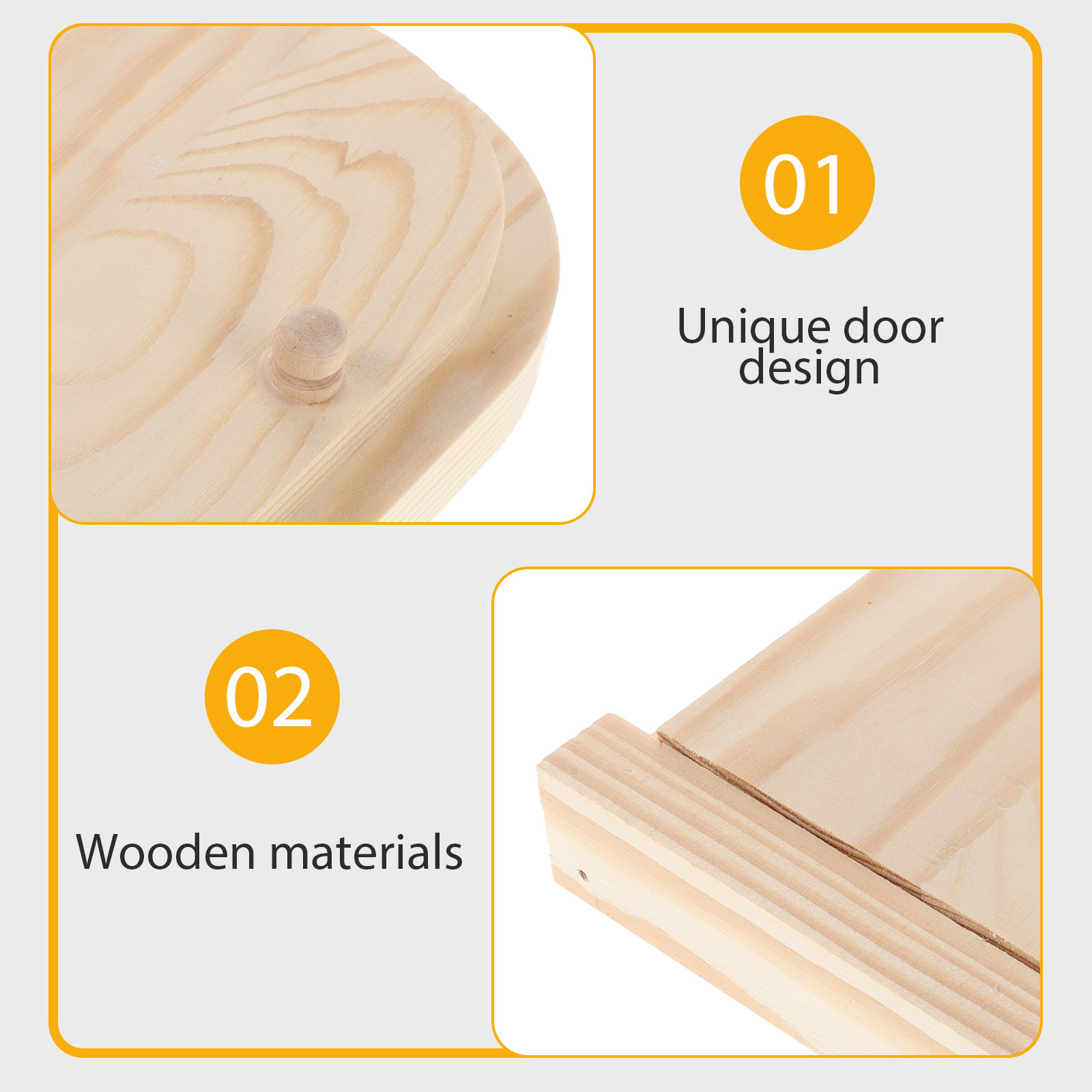 Wooden Door Shaped Outlet Cove - Outlet Cover Childproof ulasan dan harga
