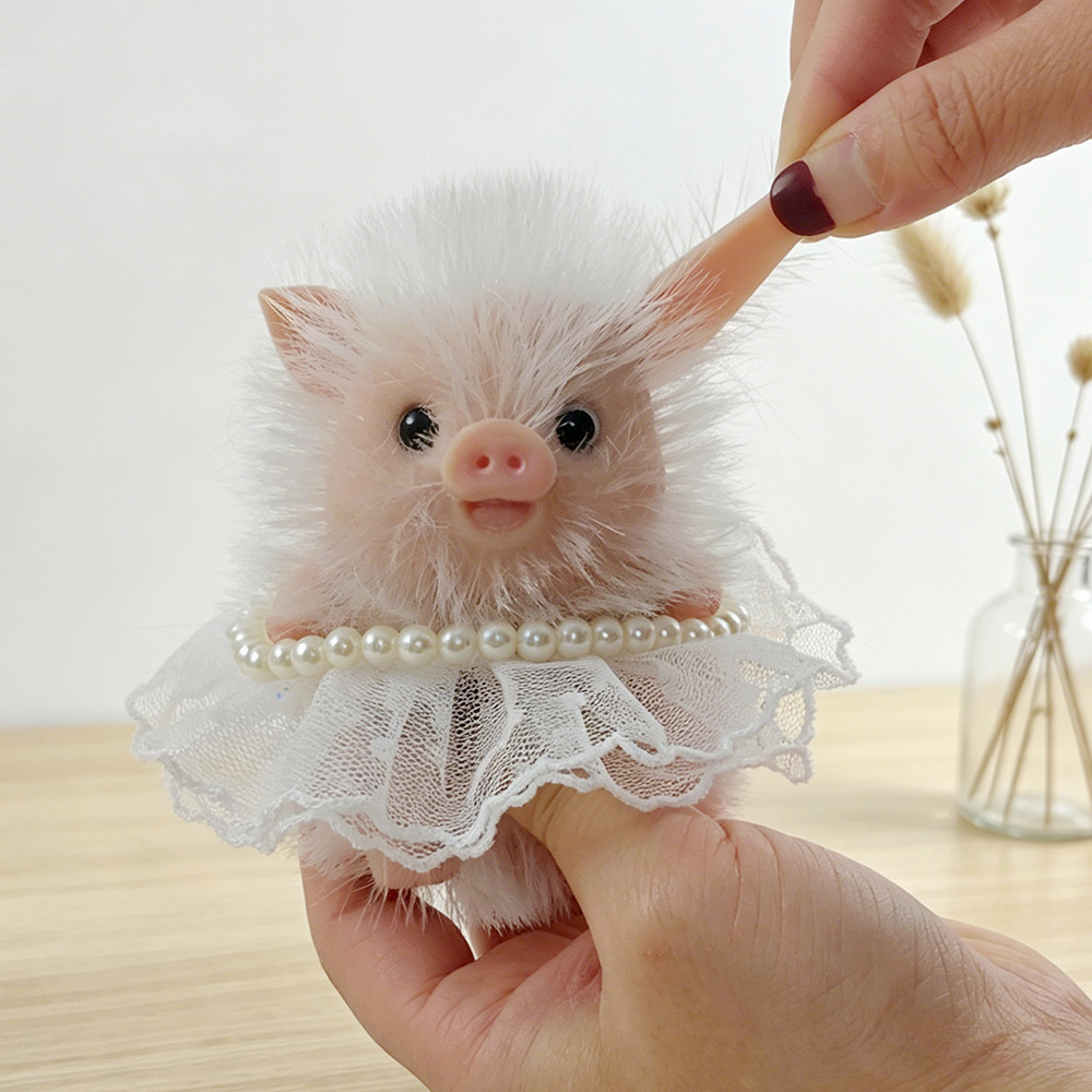 Cute Newborn Pet Reborn Piggy  - Baby Nursery Dolls ulasan dan harga