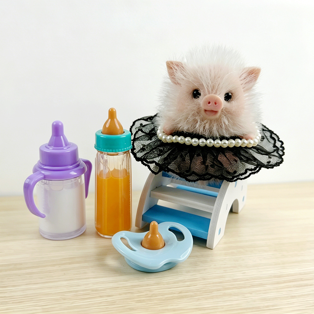 Cute Newborn Pet Reborn Piggy  - Baby Nursery Dolls ulasan dan harga