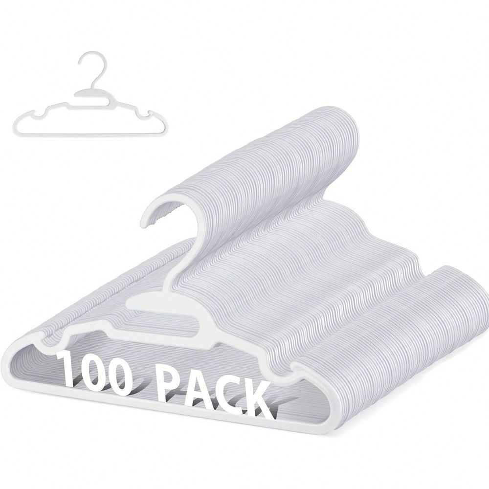 70 100 Pack Kids Hangers Plast - Baby Nursery Closet ulasan dan harga